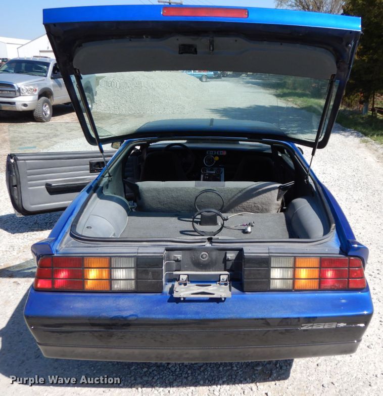 image for item IX9468 1987 Chevrolet Camaro Z28