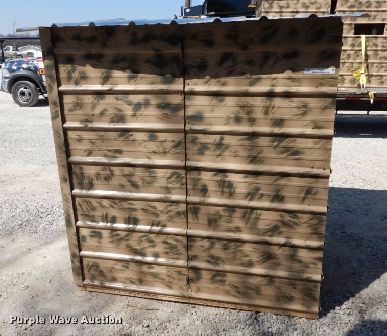 image for item IX9469 Shop built hunting blind