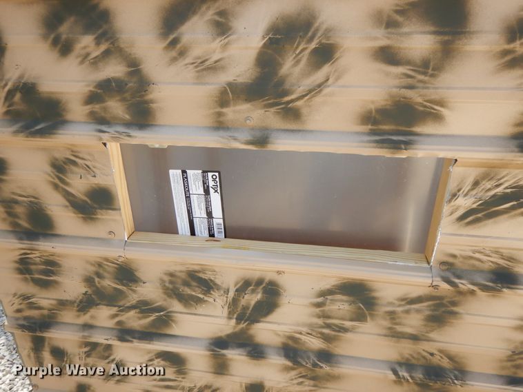 image for item IX9469 Shop built hunting blind