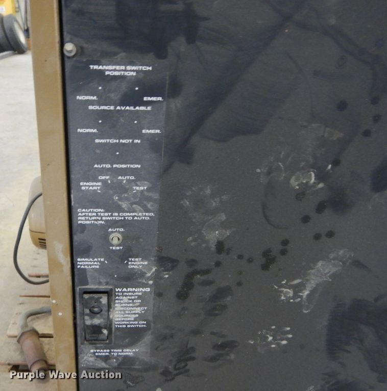 image for item IY9584 Kohler 65C62  generator