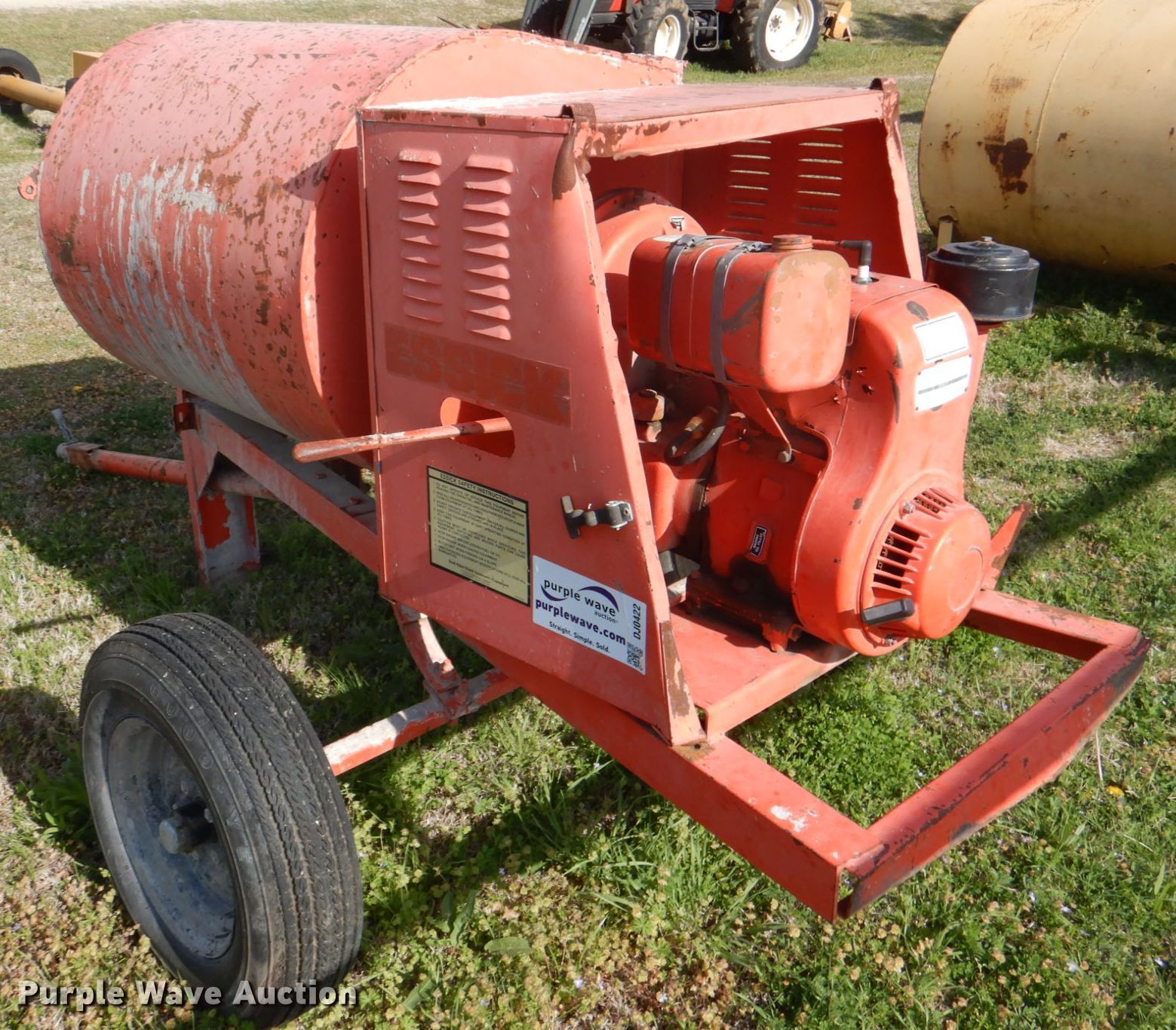 Essick 120W cement mixer in Ada, OK Item DJ0422 sold Purple Wave