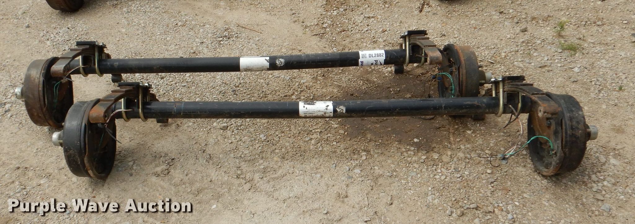 (2) Dexter axles in Rantoul, KS Item DL2882 sold Purple Wave