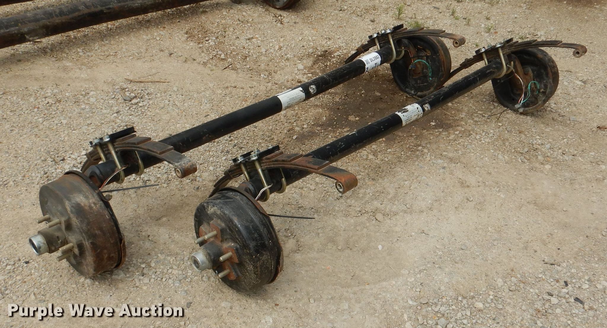 (2) Dexter axles in Rantoul, KS Item DL2882 sold Purple Wave