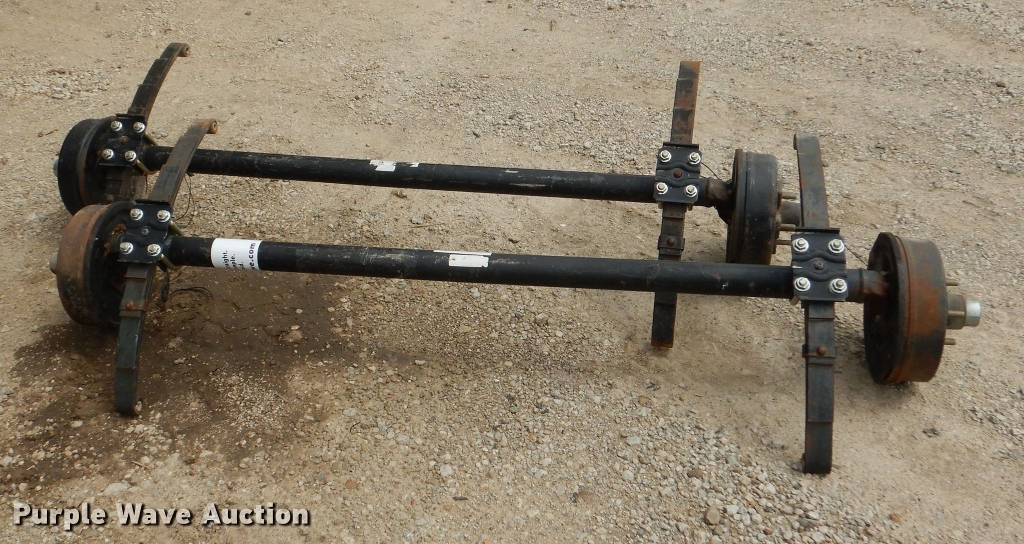 (2) Dexter axles in Rantoul, KS Item DL2882 sold Purple Wave