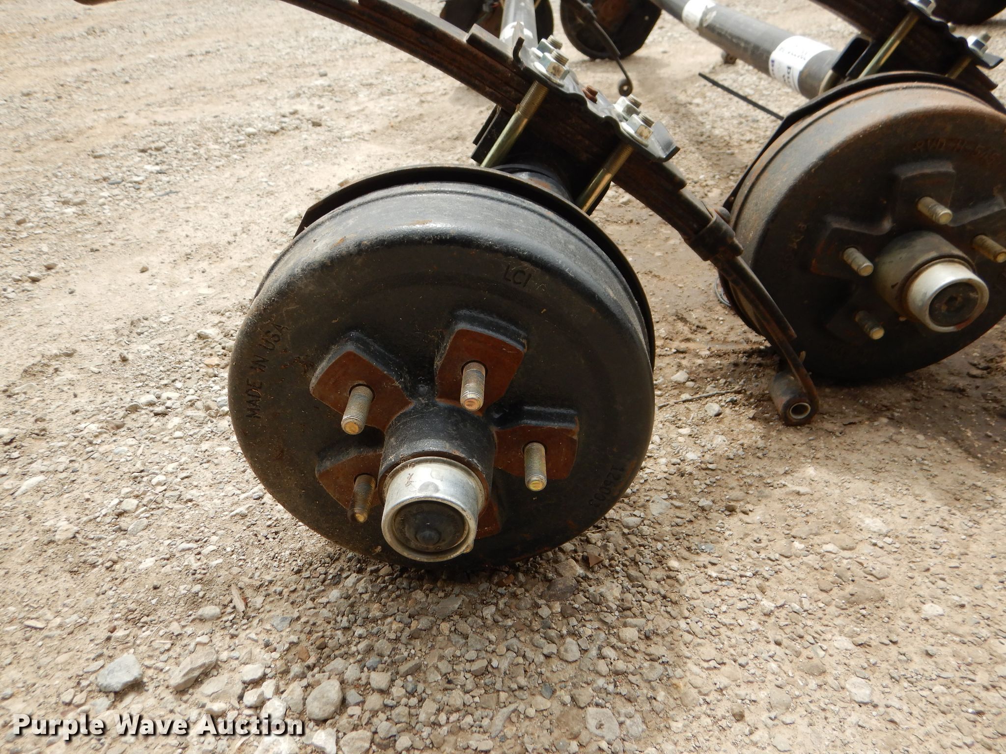 (2) Dexter axles in Rantoul, KS Item DL2882 sold Purple Wave