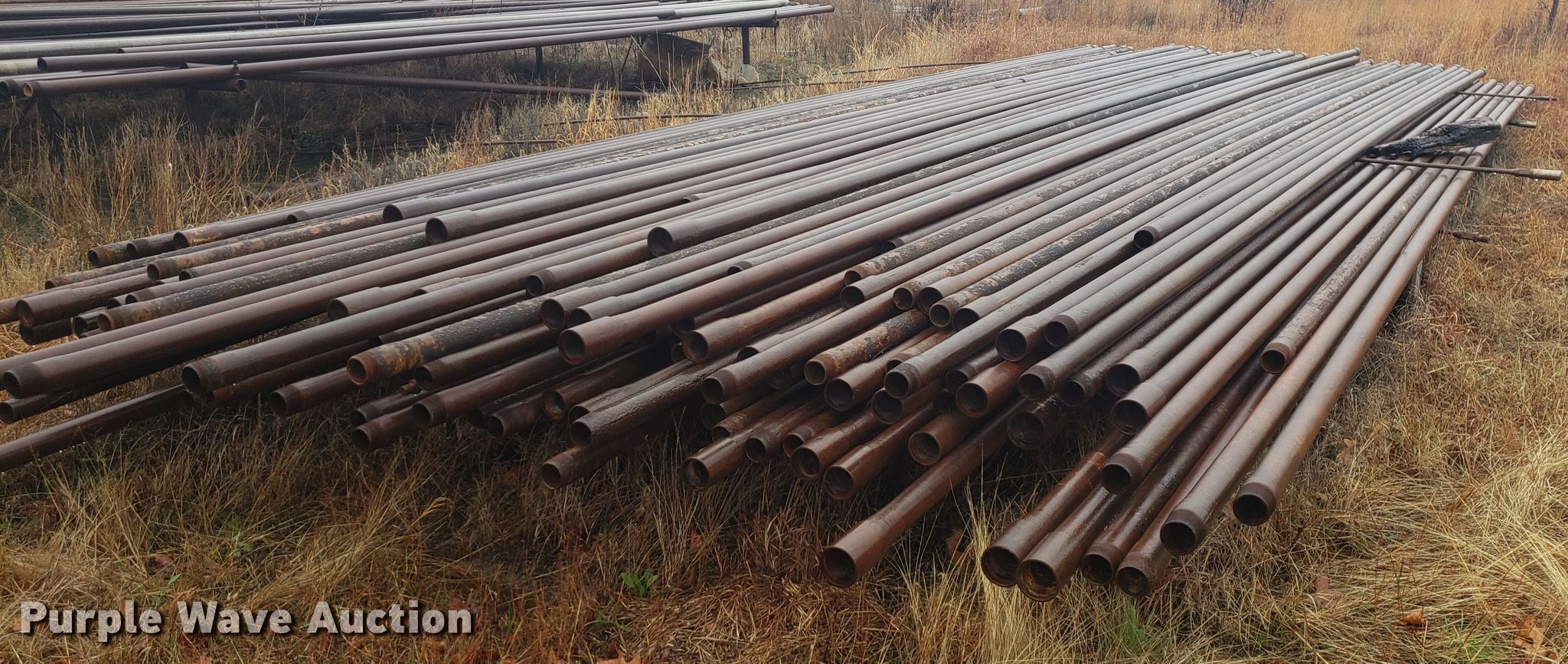 Approximately 30 oilfield pipes in Bartlesville, OK Item HO9343 sold
