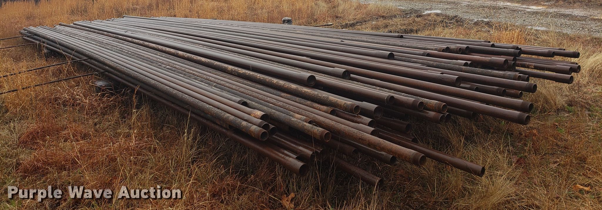 Approximately 30 oilfield pipes in Bartlesville, OK Item HO9343 sold