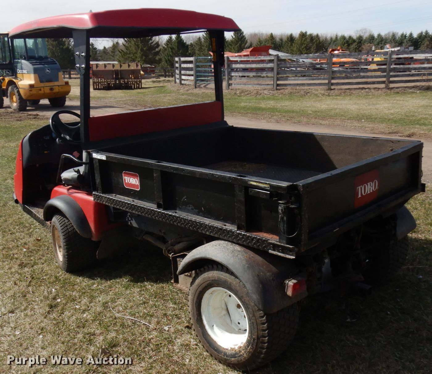 Toro Workman 3200 utility vehicle in Afton, MN Item HR9088 sold