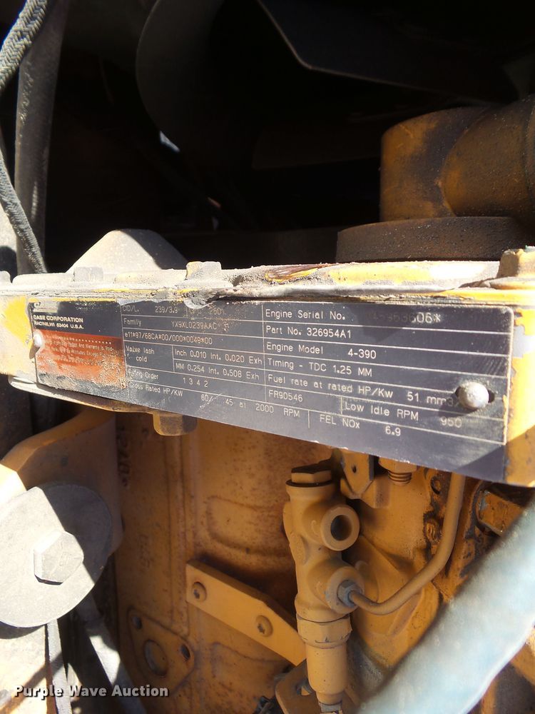 image for item DA7091 2000 Case 660  trencher