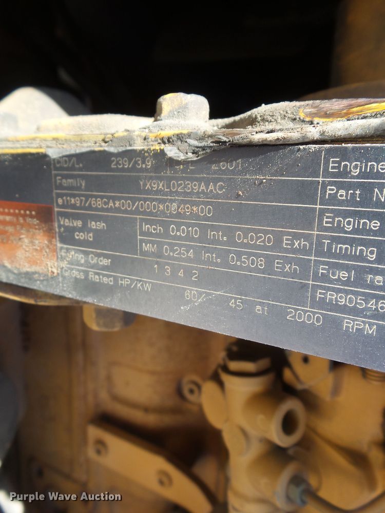 image for item DA7091 2000 Case 660  trencher