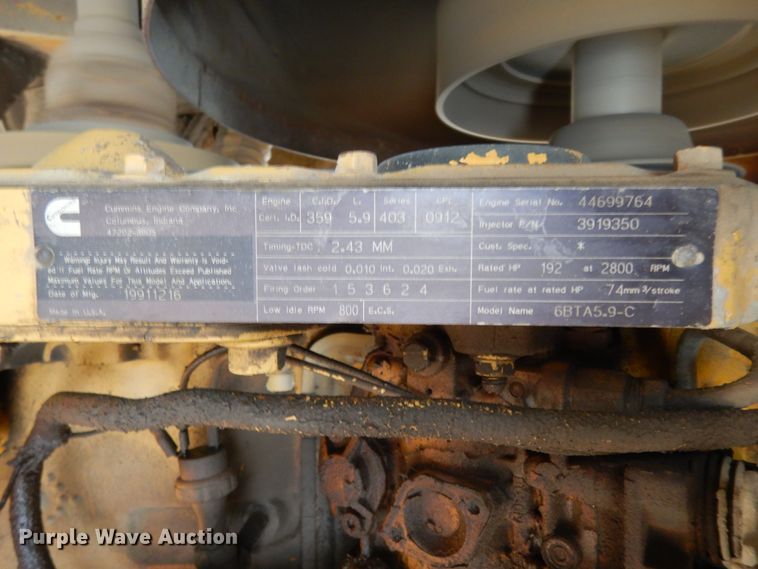 image for item DC2177 1992 Etnyre  chip spreader