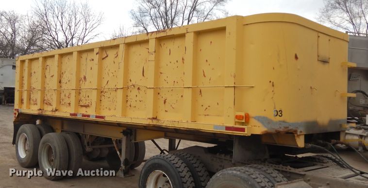 image for item DF6765 1980 Dorsey  end dump trailer