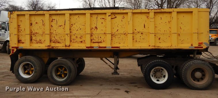 image for item DF6765 1980 Dorsey  end dump trailer