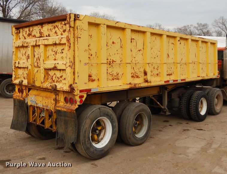 image for item DF6765 1980 Dorsey  end dump trailer