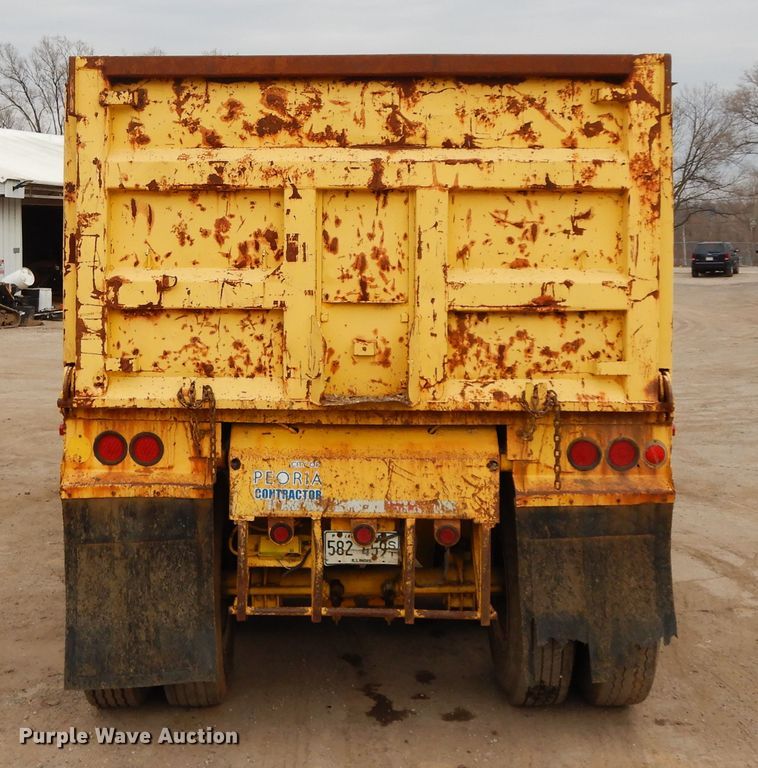 image for item DF6765 1980 Dorsey  end dump trailer