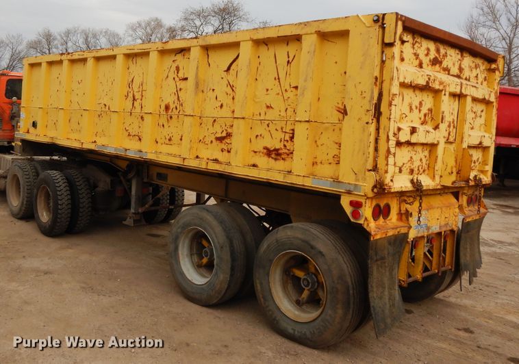 image for item DF6765 1980 Dorsey  end dump trailer
