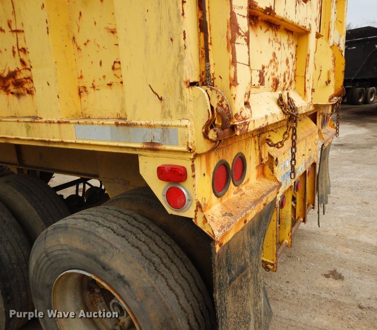 image for item DF6765 1980 Dorsey  end dump trailer
