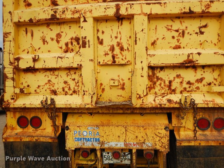 image for item DF6765 1980 Dorsey  end dump trailer