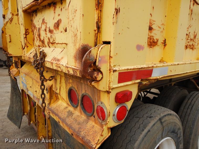 image for item DF6765 1980 Dorsey  end dump trailer