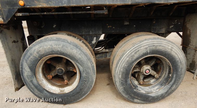 image for item DF6767 1979 Summit  end dump trailer