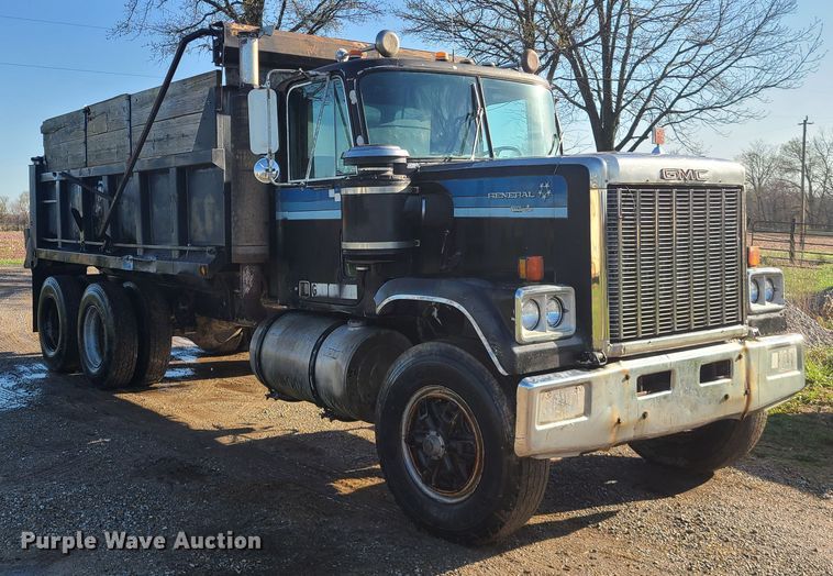 image for item DH5874 1979 GMC General  dump truck
