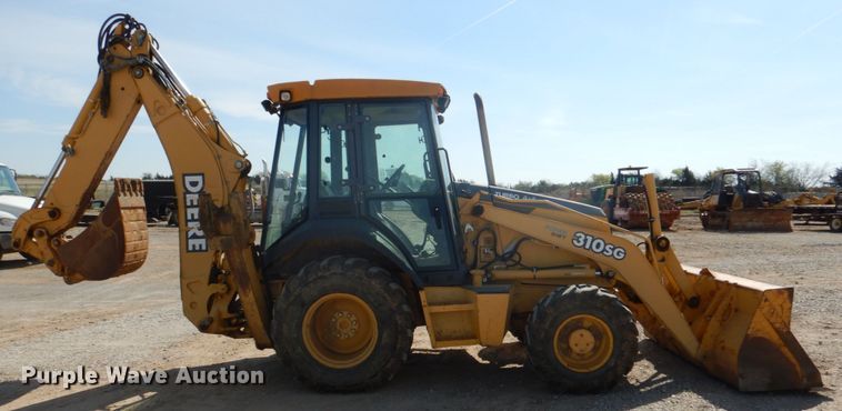 image for item DJ0416 2001 John Deere 310SG  backhoe