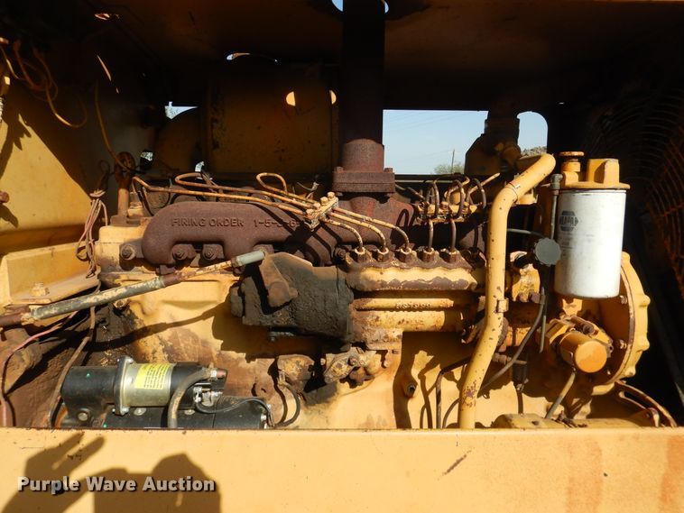 image for item DJ1185 1969 Caterpillar 12F  rigid frame motor grader