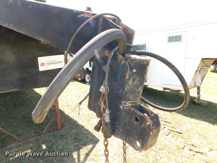 image for item DJ5991 1974 Dakota Trail-eze 2341HW tilt deck equipment trailer