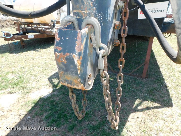 image for item DJ5991 1974 Dakota Trail-eze 2341HW tilt deck equipment trailer