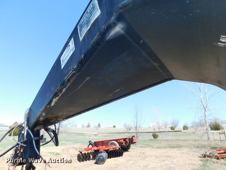 image for item DJ5991 1974 Dakota Trail-eze 2341HW tilt deck equipment trailer