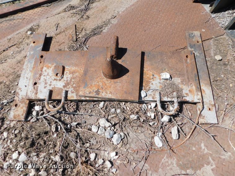 image for item DJ5991 1974 Dakota Trail-eze 2341HW tilt deck equipment trailer