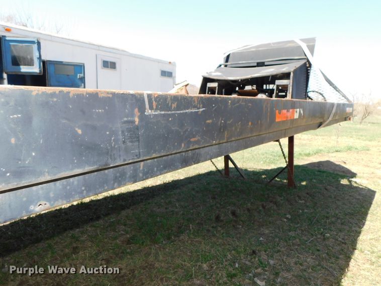 image for item DJ5991 1974 Dakota Trail-eze 2341HW tilt deck equipment trailer