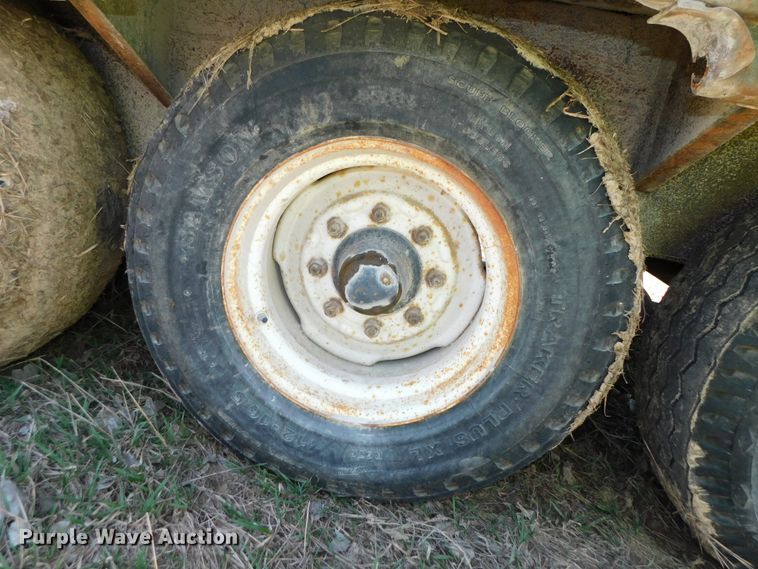 image for item DJ5991 1974 Dakota Trail-eze 2341HW tilt deck equipment trailer