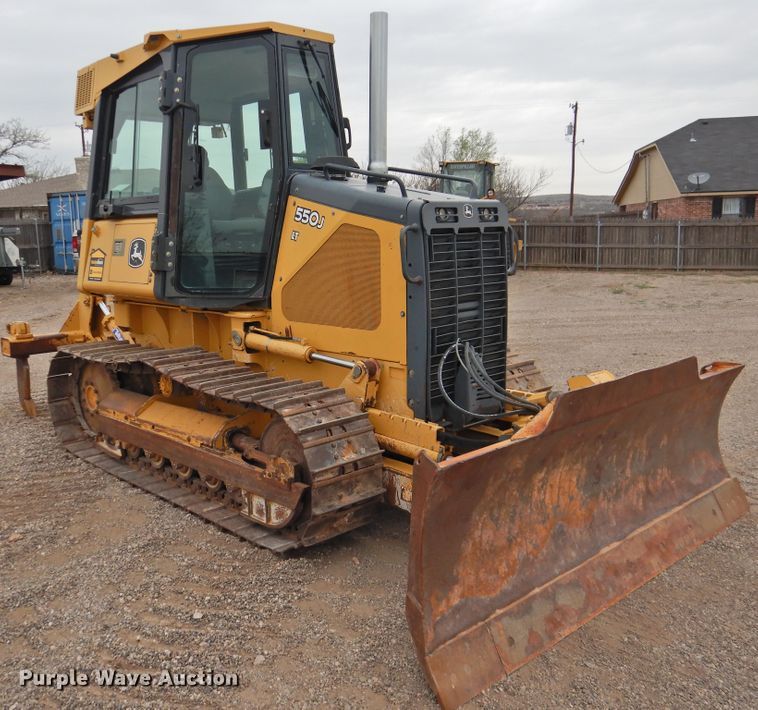 image for item DJ8434 2006 John Deere 550J LT  dozer