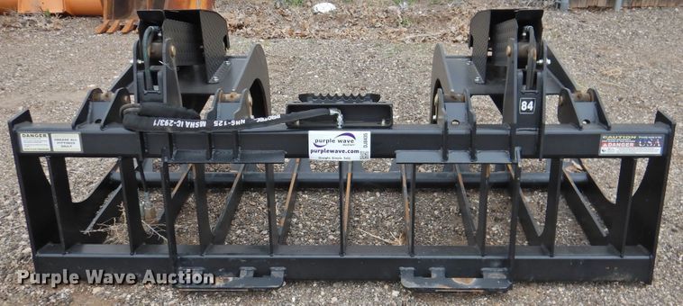 image for item DJ8435 ProWorks 84"W skid steer grapple bucket
