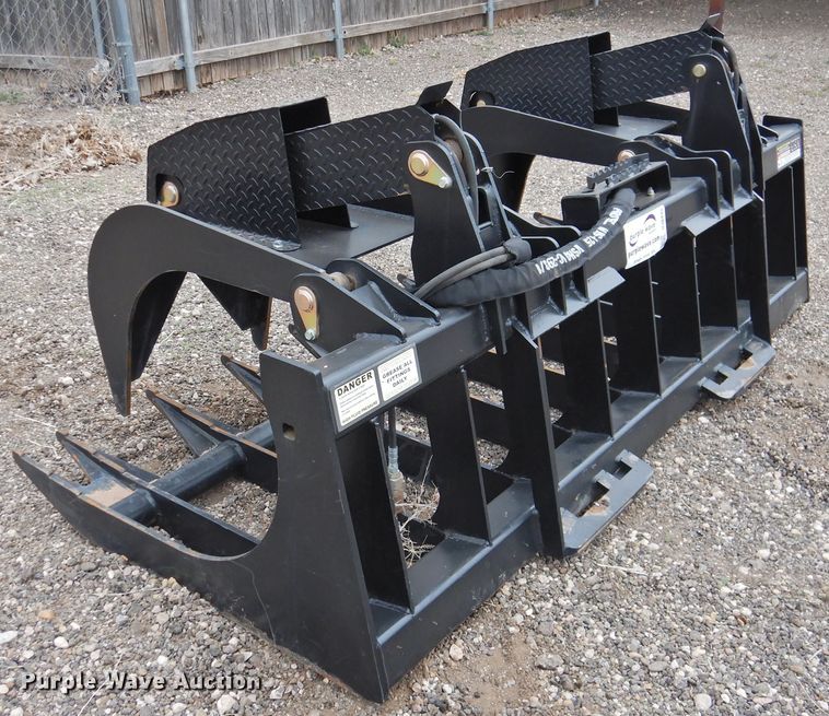 image for item DJ8435 ProWorks 84"W skid steer grapple bucket