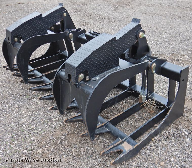 image for item DJ8435 ProWorks 84"W skid steer grapple bucket