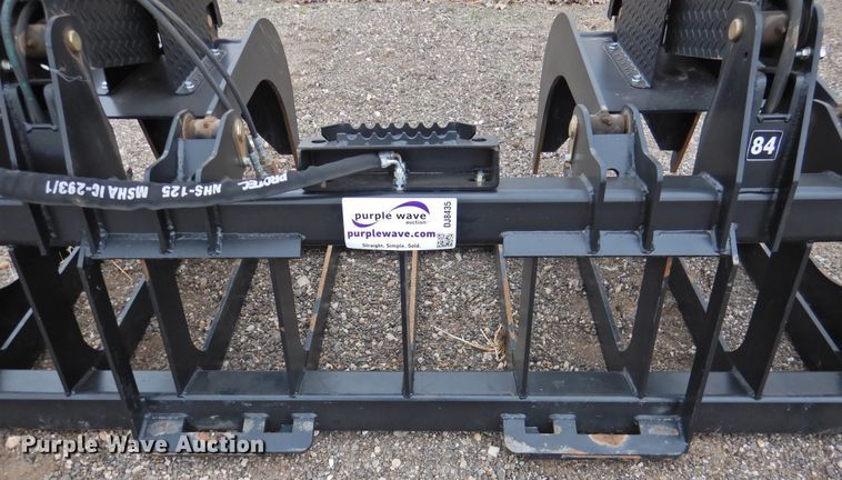 image for item DJ8435 ProWorks 84"W skid steer grapple bucket