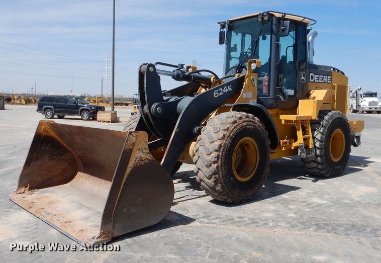 image for item DJ8841 2013 John Deere 624K  wheel loader