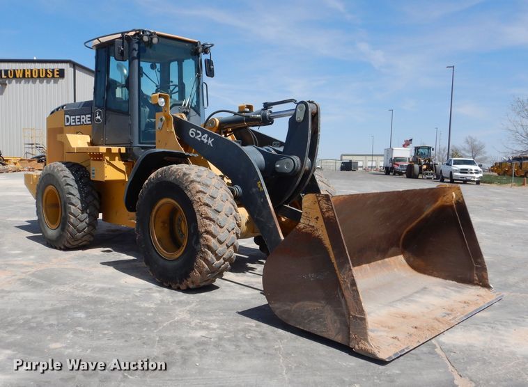 image for item DJ8841 2013 John Deere 624K  wheel loader
