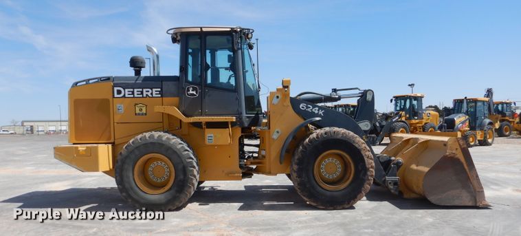 image for item DJ8841 2013 John Deere 624K  wheel loader