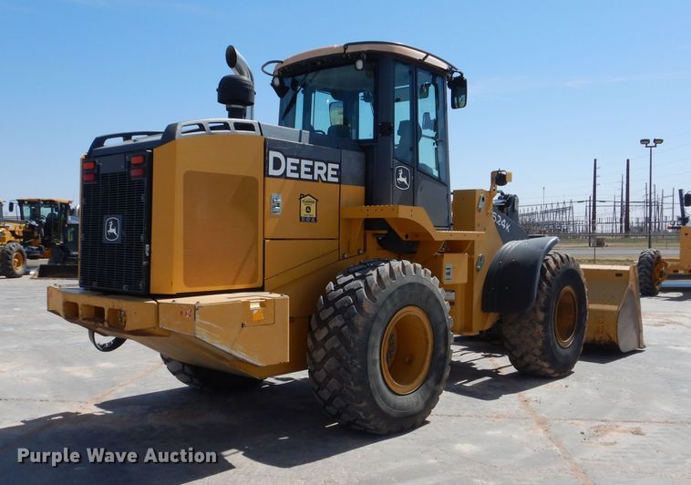 image for item DJ8841 2013 John Deere 624K  wheel loader