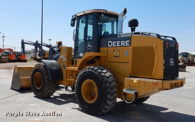 image for item DJ8841 2013 John Deere 624K  wheel loader