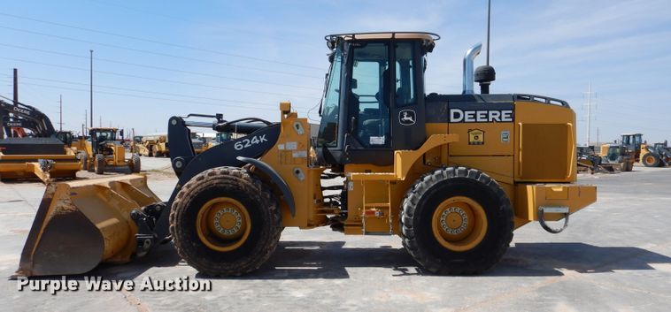 image for item DJ8841 2013 John Deere 624K  wheel loader