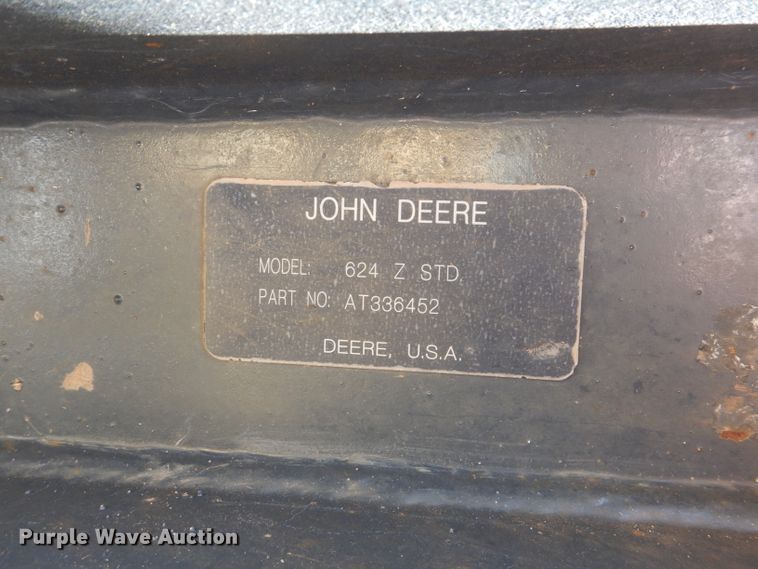 image for item DJ8841 2013 John Deere 624K  wheel loader