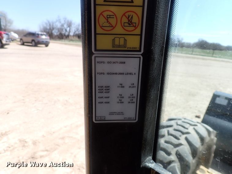 image for item DK4684 2014 Caterpillar 420F IT  backhoe