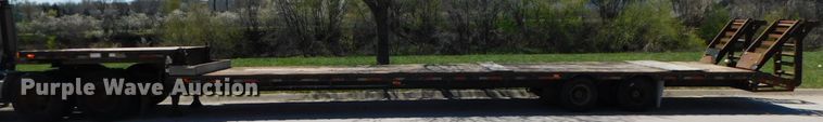 image for item DK8511 1996 Tarasport drop deck equipment trailer