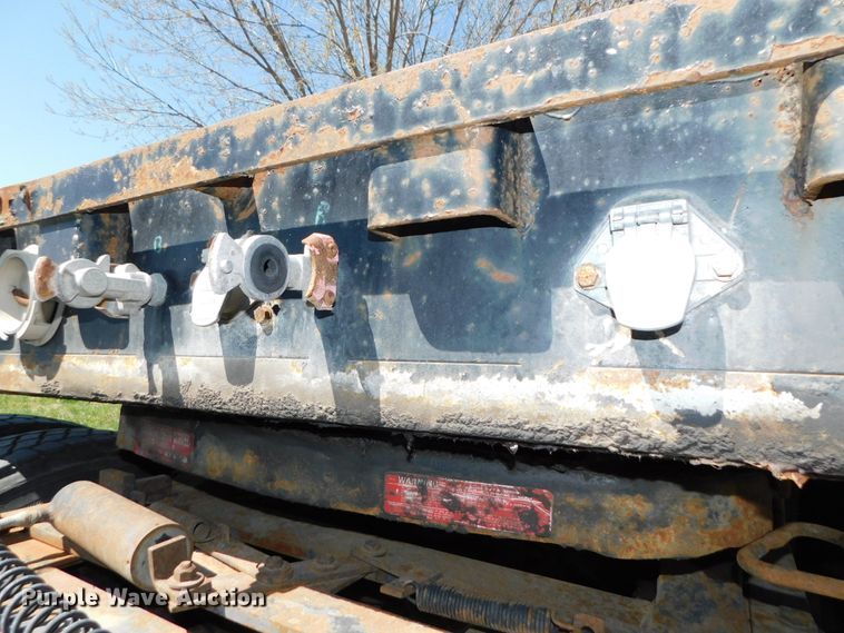 image for item DK8511 1996 Tarasport drop deck equipment trailer