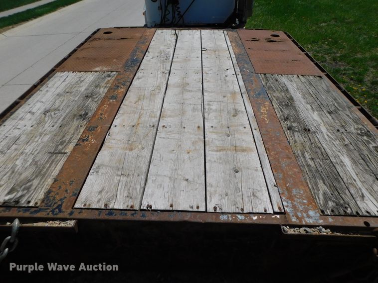 image for item DK8511 1996 Tarasport drop deck equipment trailer