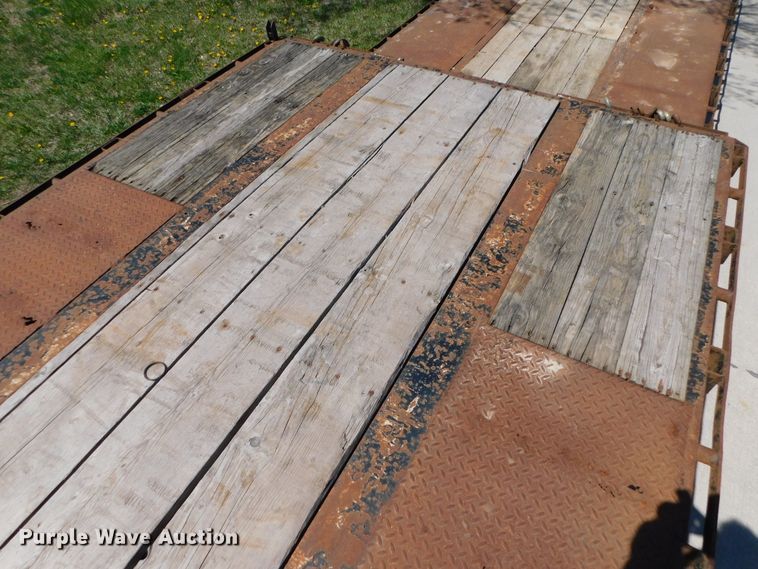 image for item DK8511 1996 Tarasport drop deck equipment trailer